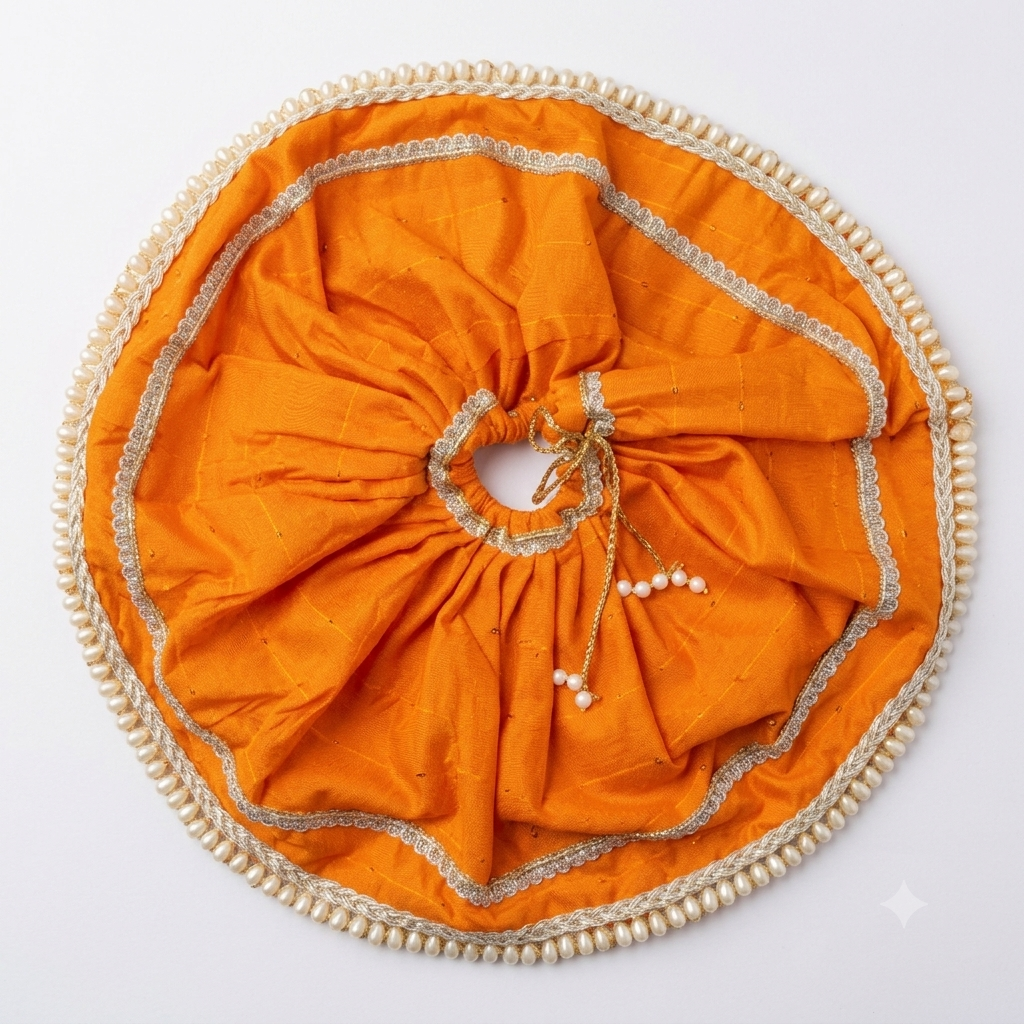 Orange Dress for Kanha Ji